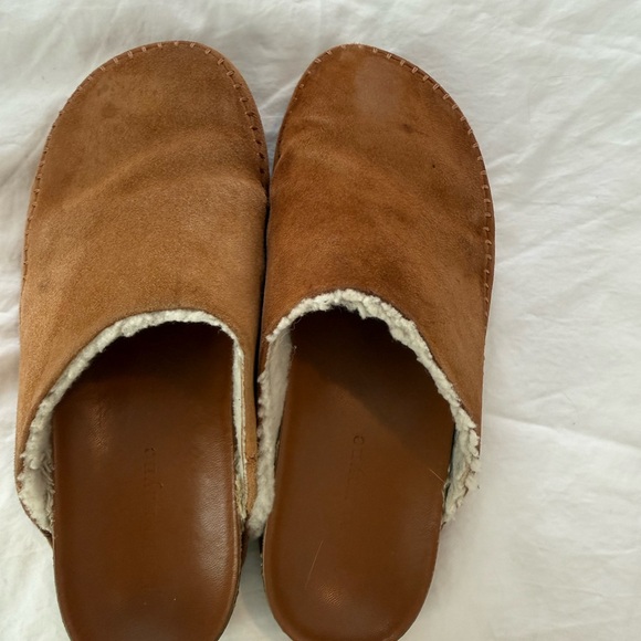 Jenni Kayne Suede Clogs, Fair, 0195 - Picture 12 of 16